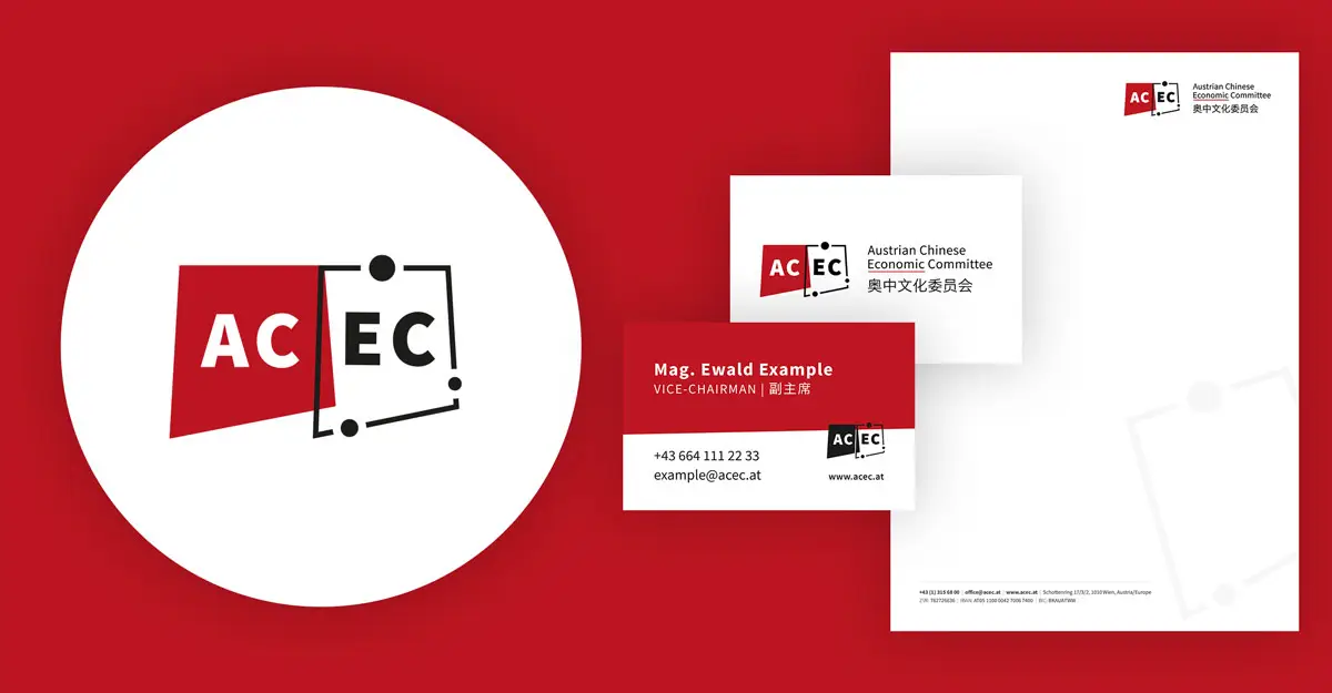 Design Pesendorfer: Austrian Chinese Economic Committee - Corporate Design
