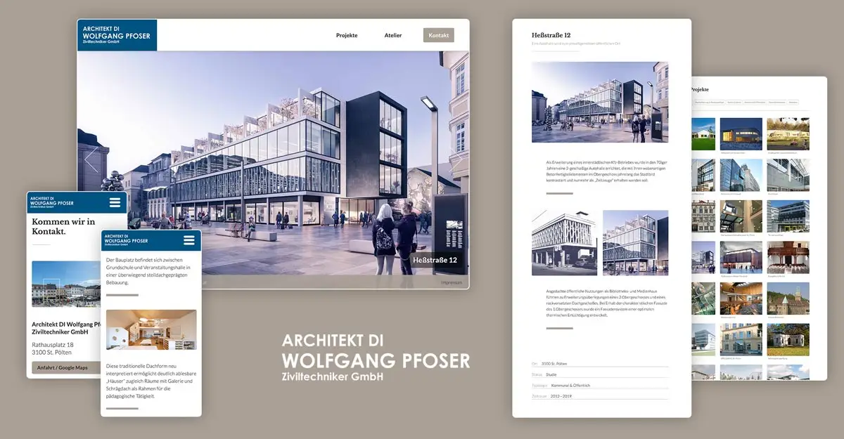 Design Pesendorfer: Responsive Webdesign und Programmierung