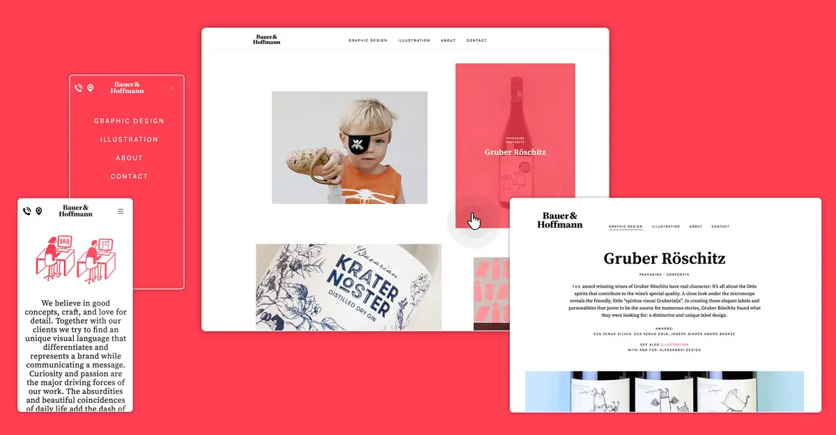 Design Pesendorfer: Responsive Webdesign und Programmierung