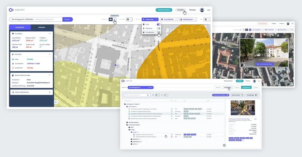 Design Pesendorfer: UI Design, Mockup
