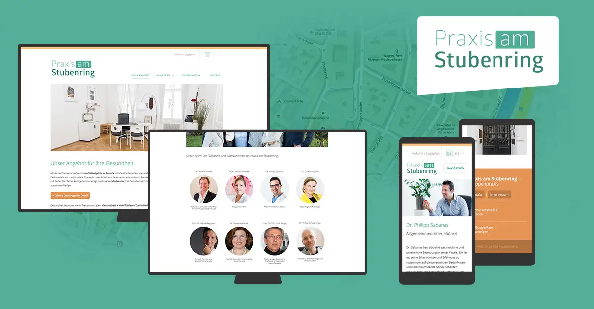 Design Pesendorfer: Webdesign & Wordpress Programmierung Praxis am Stubenring